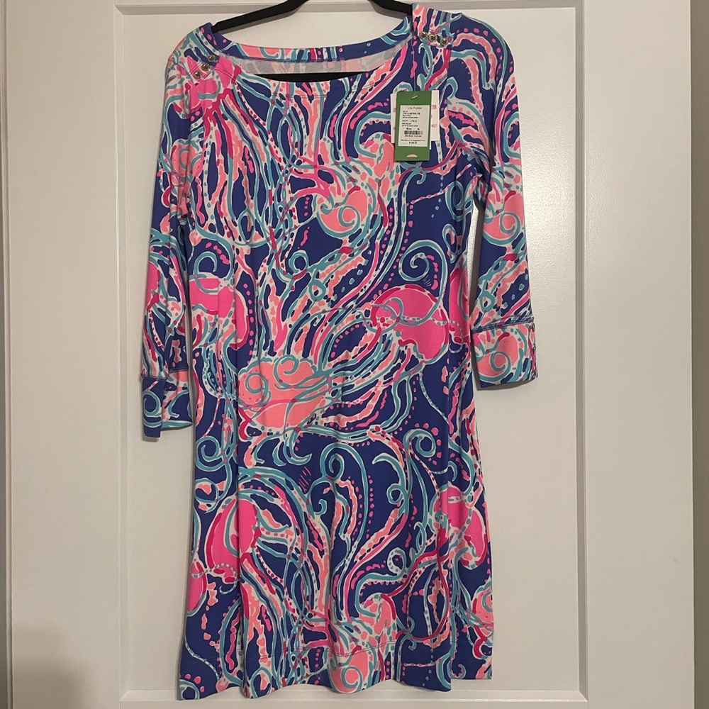 NWT Lilly Pulitzer Sophie Dress Pop Up Jellies Be Jammin